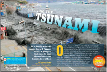 Surviving the Tsunami article cover