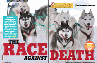 Race Against Death article cover
